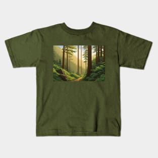 Big Basin State Park Kids T-Shirt